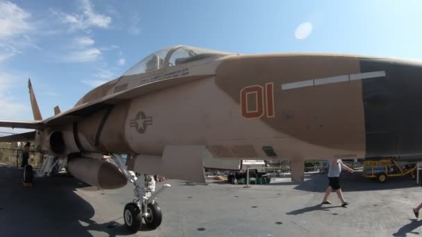 McDonnell Douglas F A-18 Hornet — Stok Video