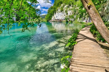 Plitvice Gölleri Ulusal Parkı 'ndan Milanovac