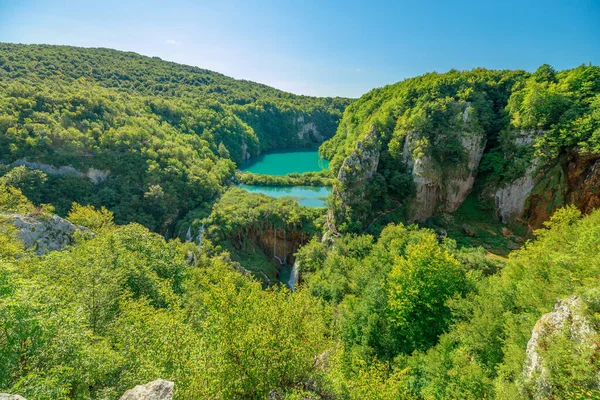 Národní park Korana u jezera Plitvická jezera — Stock fotografie