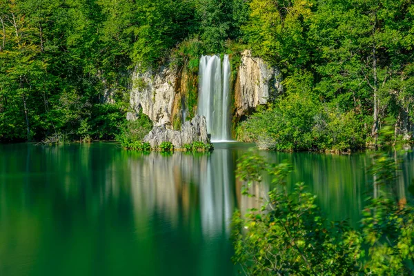 Cachoeiras de Proscansko Jezero — Fotografia de Stock