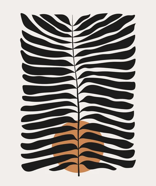 Soyut çiçek posterleri seti. Modern trend Matisse minimal tarzı. Pastel renkler. Duvar kağıdı, duvar dekoru, baskı, kartpostal, kapak, şablon, pankart için el yapımı tasarım. Vektör illüstrasyonu.