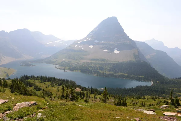 Hidden Lake Trail Glacier National Park Usa — Stock fotografie