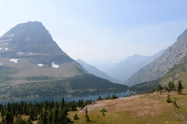 Hidden Lake Trail Glacier National Park Usa — Stock fotografie