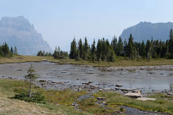 Hidden Lake Trail in Glacier National Park USA