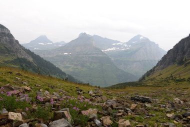 Highline Trail in Glacier National Park USA