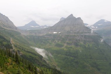 Highline Trail in Glacier National Park USA