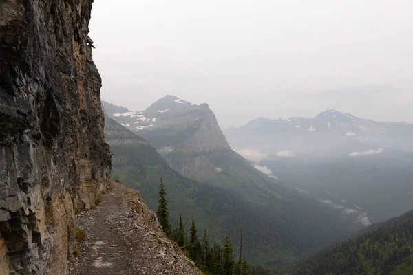 Highline Trail Glacier National Park Usa — Photo