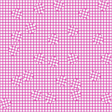 Basit şekilleri ve figürleri olan soyut mozaik sanat tasarımı. Temel form ve elementlerle geometrik desen grafikleri. Web afişi, iş sunumu, marka paketi, kumaş baskısı için mükemmel.