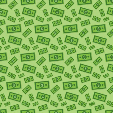 dollar money repeat pattern background