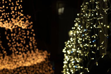 Noel Işıkları Bokeh.
