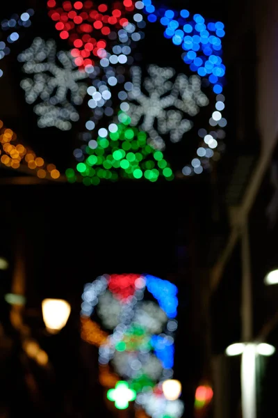 Noel Işıkları Bokeh.
