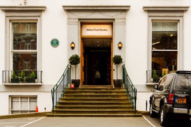 Londra, Birleşik Krallık; 16 Mart 2011: Abbey Road 'daki ikonik müzik kayıt stüdyoları.