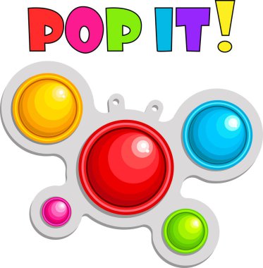 Moda anti-stres duyusal oyuncağı, Yengeç. Patlat. Basit Dimple.