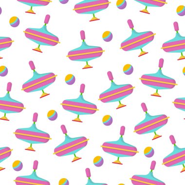 Resim, beyaz arka planda dönen bir oyuncak..