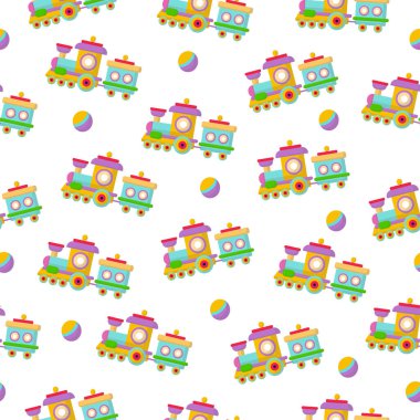 Beyaz arka planda resim, tren, oyuncak.