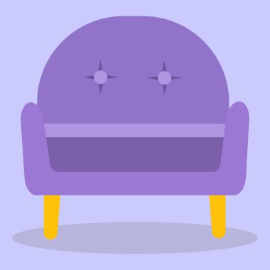 Koltuk. Ev ve ofis için güzel, rahat bir sandalye..