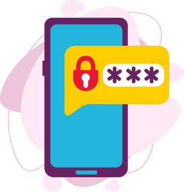 Telefon sistemine giriş yapmak için parola doğrulama kodu.