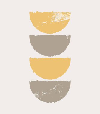 Bir grup geometrik şekil seti. Logo tasarımı, kapak sanatı ve çizimi için soyut çizim ve modern baskı.