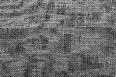 Çuval bezi dokusu. Kumaş açıkça görülüyor..