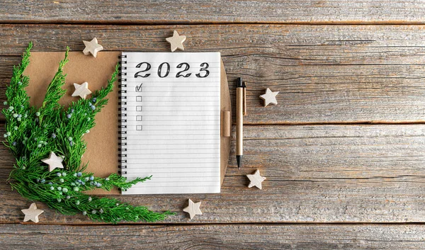 Yeni Yıl 2023. Metnin için bir yer var..