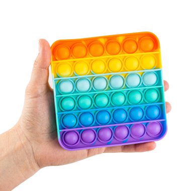 Silicone Push Pop Bubble Fidget Sensory Toy