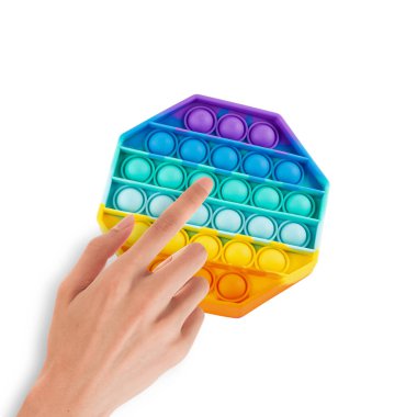 Silicone Push Pop Bubble Fidget Sensory Toy