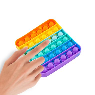 Silicone Push Pop Bubble Fidget Sensory Toy