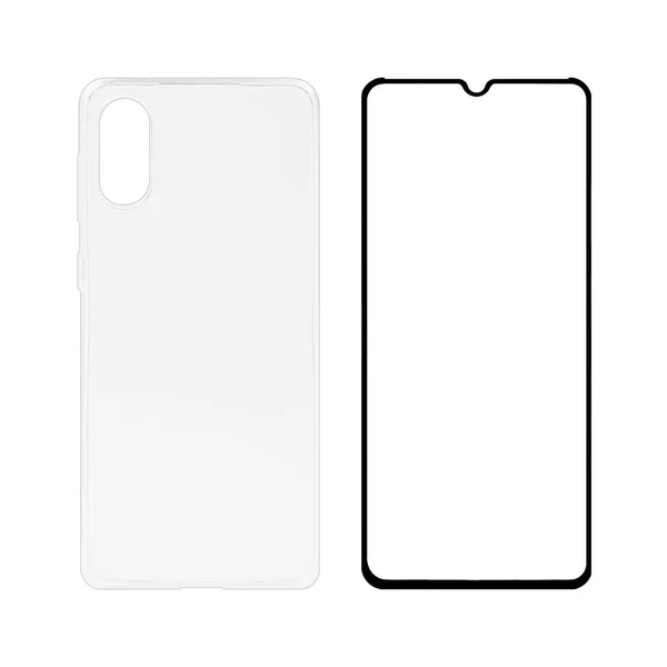 Screen Smartphone Touchscreen Silicone Case — Foto Stock