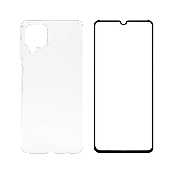 Screen Smartphone Touchscreen Silicone Case — Foto Stock