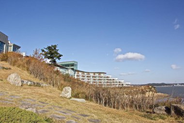 Seul dışındaki Muui-do 'da sonbahar güneşi.