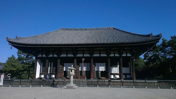 Explorando Templos Torno Nara Japão — Fotografia de Stock