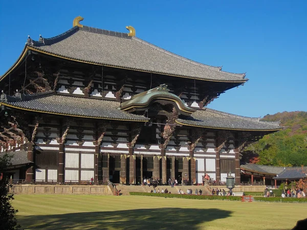 Exploring Temples Nara Japan — Stock Photo, Image