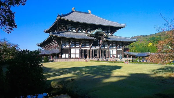 Explorando Los Templos Alrededor Nara Japón — Foto de Stock