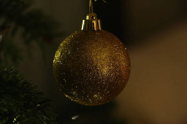Christmas Decorations Sparkling Christmas Tree — Stock Photo, Image