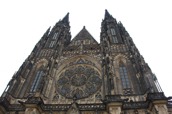 Andando Por Olhando Para Horizonte Ruas Praga — Fotografia de Stock