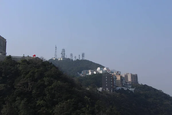 Hong Kong Victoria Peak Vanuit — Stockfoto