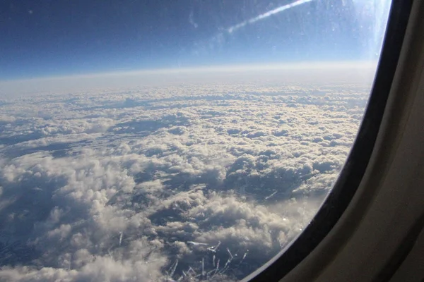 Siberian Landscapes Viewed Plane Passing Overhead — Stock Photo, Image