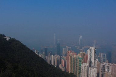 Hong Kong Victoria Peak görüntülendi