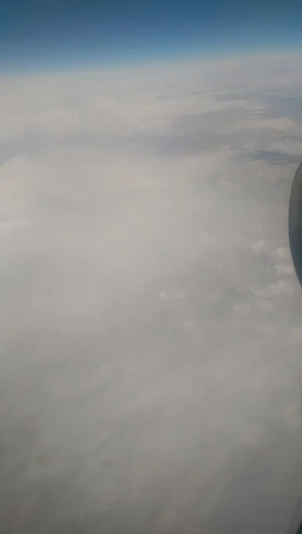 Sibirische Landschaften Von Einem Flugzeug Aus Betrachtet Das Über Dem — Stockfoto