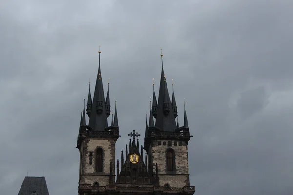 Paseando Por Horizonte Las Calles Praga — Foto de Stock