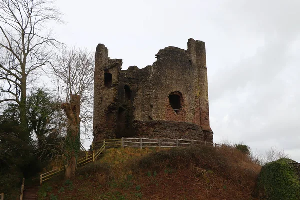 Ruines Château Longtown Dans Herefordshire — Photo
