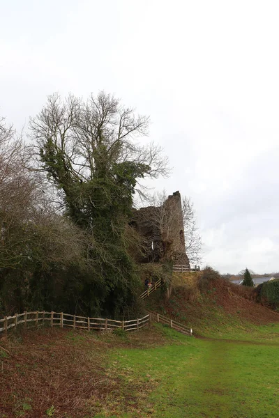 Ερείπια Του Longtown Castle Στο Herefordshire — Φωτογραφία Αρχείου