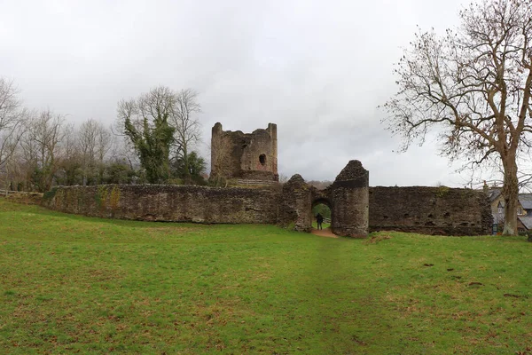 Ερείπια Του Longtown Castle Στο Herefordshire — Φωτογραφία Αρχείου