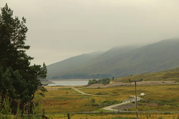 Promenader Runt Hedar Och Dalgångar Norra Skottland — Stockfoto