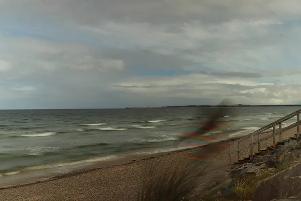 North Scotland Beaches Cold Autumn Day — стокове фото