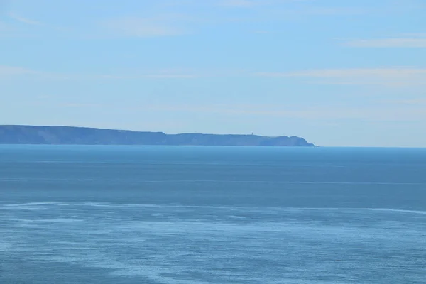 Vågor Kraschar Mot North Devon Kusten — Stockfoto