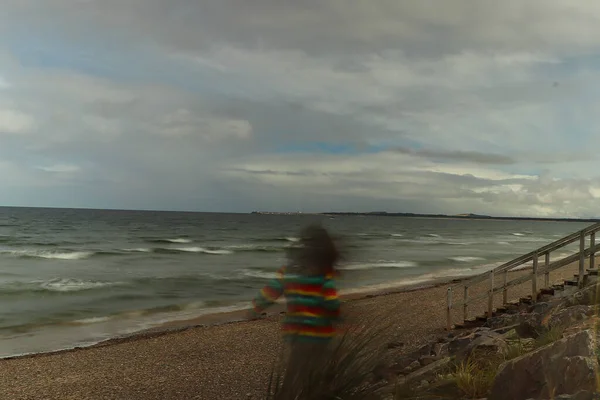 North Scotland Beaches Cold Autumn Day — стокове фото