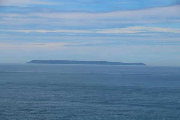 Vågor Kraschar Mot North Devon Kusten — Stockfoto