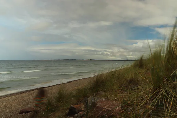 North Scotland Beaches Cold Autumn Day — стокове фото