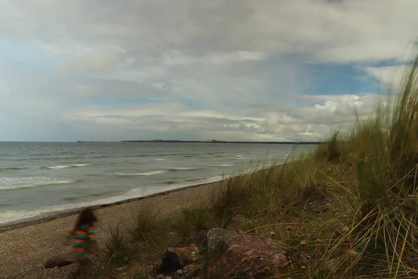 North Scotland Beaches Cold Autumn Day — стокове фото